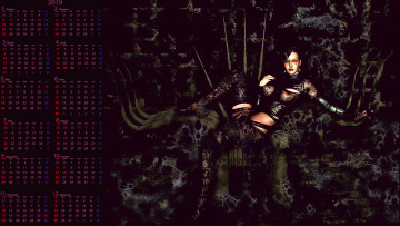 Картинка календари фэнтези девушка