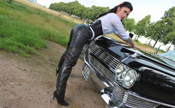 Картинка автомобили -авто+с+девушками автомобиль фон взгляд девушка