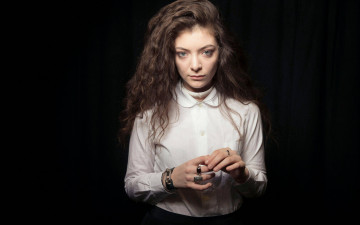 Картинка lorde музыка женщина