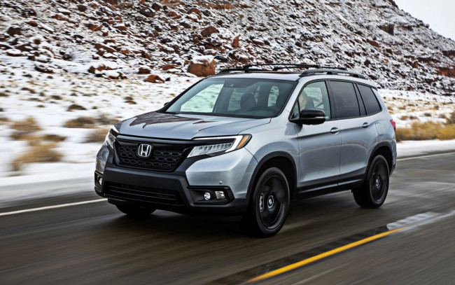 Обои картинки фото 2019 honda passport, автомобили, honda, внедорожник, серый, хонда, японские, новый