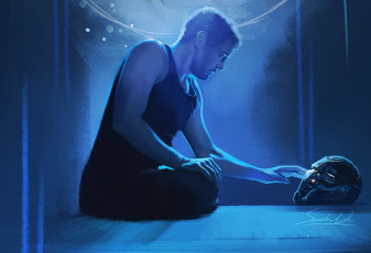 Картинка рисованное кино железный человек роберт дауни мл тони старк