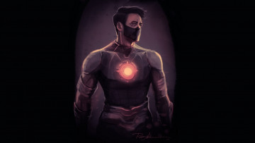 Картинка рисованное кино железный человек роберт дауни мл тони старк