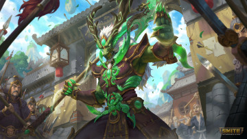 Картинка видео+игры smite