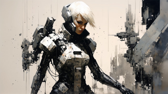 Обои картинки фото фэнтези, роботы,  киборги,  механизмы, нейросети, графика, нейроарт, ai, art, нейронные, сети, рисунки, нейро, искусство, нейрографика, graphics, neuroart, neural, networks, drawings, neuro, neurography