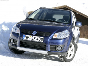 обоя 2007, suzuki, sx4, автомобили