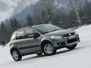 обоя 2007, suzuki, sx4, автомобили