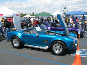 Картинка ac cobra автомобили выставки уличные фото