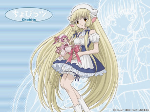 Картинка аниме chobits