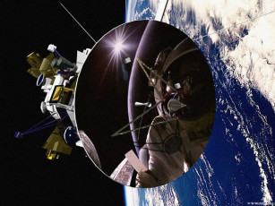 Картинка космос космические корабли станции