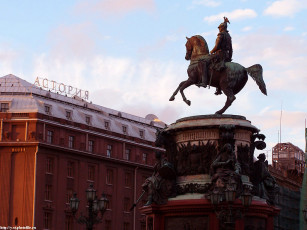 Картинка питер площадь перед исакиевским собором города санкт петербург петергоф россия