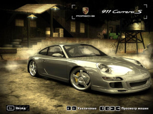Картинка porshe 911 carrera видео игры need for speed most wanted