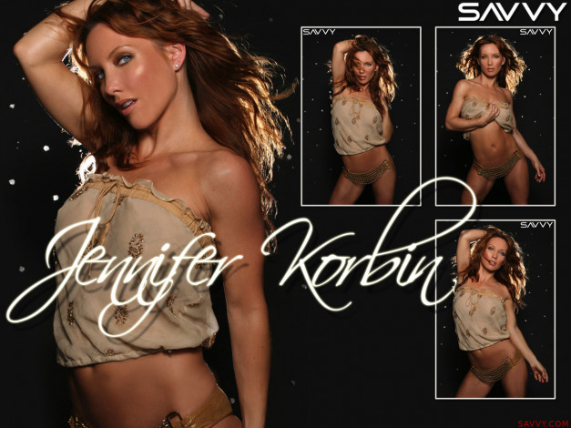 Обои картинки фото Jennifer Korbin, девушки