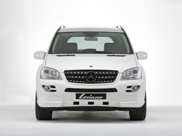 Обои картинки фото lorinser, mercedes, benz, ml, w164, автомобили