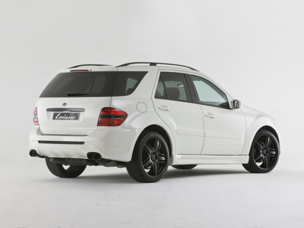 Обои картинки фото lorinser, mercedes, benz, ml, w164, автомобили