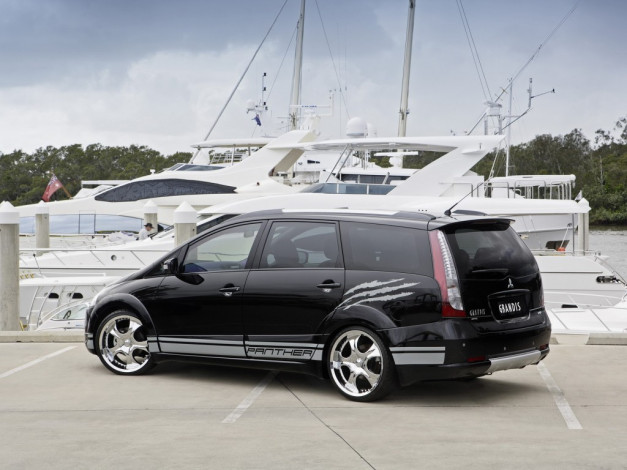 Обои картинки фото mitsubishi, grandis, panther, автомобили