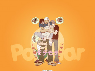 обоя аниме, honey, and, clover