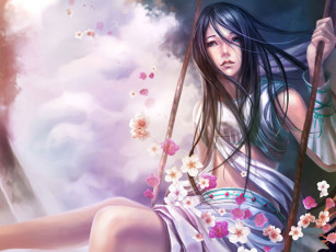 Картинка фэнтези девушки