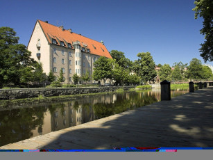 Картинка uppsala sweden города улицы площади набережные