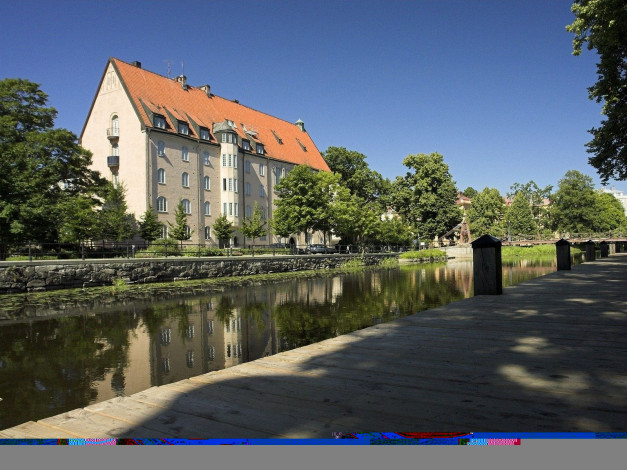 Обои картинки фото uppsala, sweden, города, улицы, площади, набережные