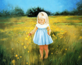 Картинка рисованные дети