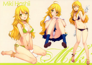 Картинка hoshii miki аниме idolm@ster idolmaster