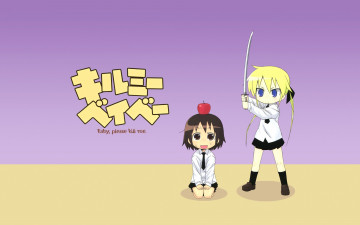 обоя аниме, kill, me, baby