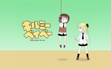 обоя аниме, kill, me, baby