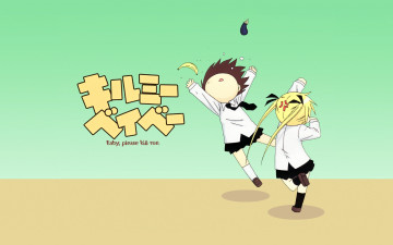 обоя headshot, хd, аниме, kill, me, baby