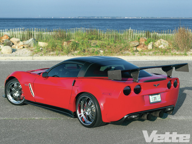 Обои картинки фото автомобили, corvette