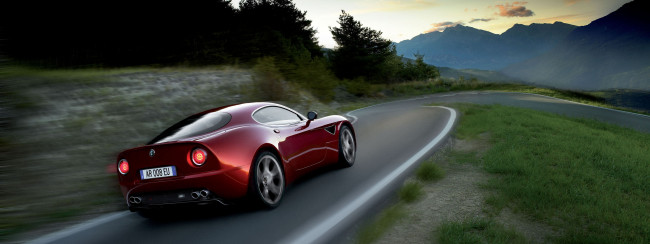 Обои картинки фото автомобили, alfa, romeo, 8c, competizione