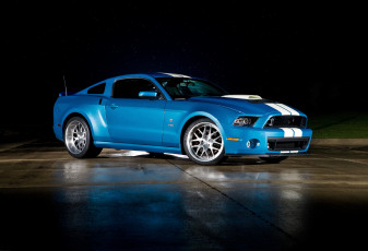 Картинка 2013 shelby gt500 cobra based on ford mustang автомобили