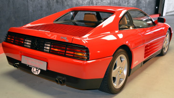 Картинка ferrari 348 автомобили s p a гоночные спортивные италия