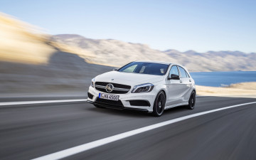 Картинка автомобили mercedes benz mercedes-benz a45 amg