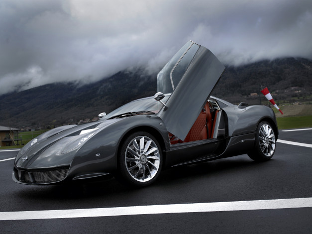 Обои картинки фото 2008, spyker, c12, zagato, автомобили