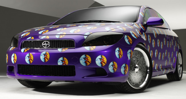 Обои картинки фото автомобили, scion