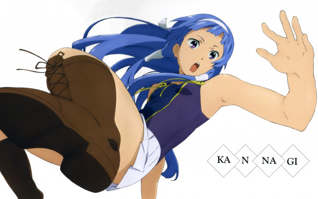 Обои картинки фото аниме, kannagi