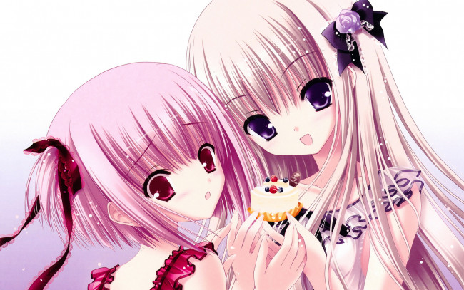 Обои картинки фото аниме, tsukiyo, no, fromage