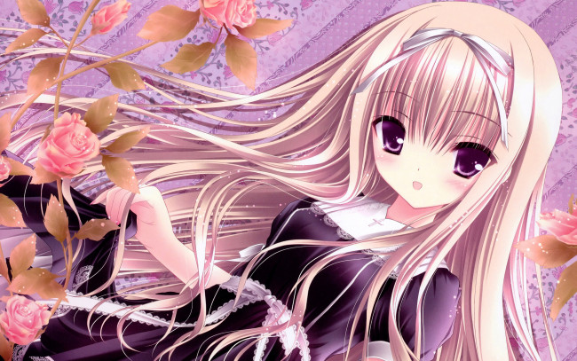 Обои картинки фото аниме, tsukiyo, no, fromage