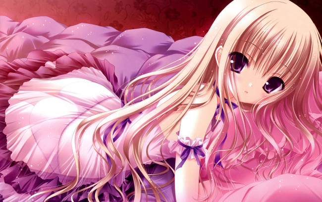 Обои картинки фото аниме, tsukiyo, no, fromage