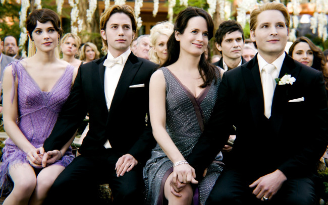 Обои картинки фото кино, фильмы, the, twilight, saga, breaking, dawn, part, свадьба