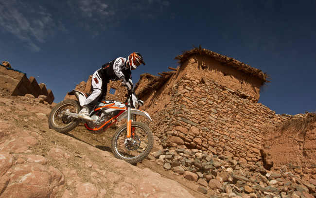 Обои картинки фото спорт, мотокросс, мотоцикл, гонка