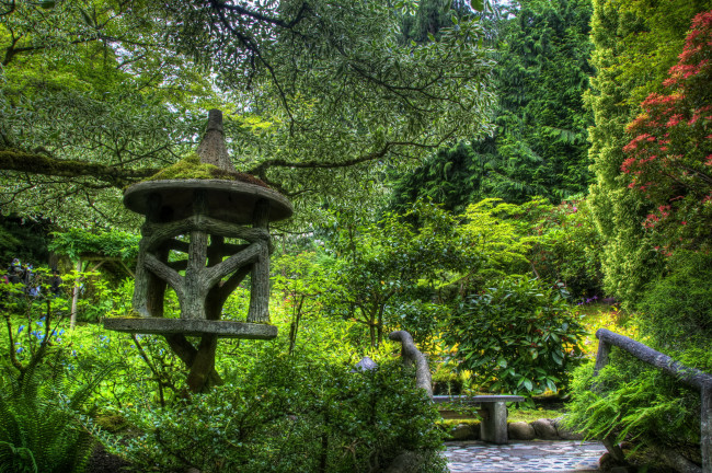 Обои картинки фото butchart, gardens, victoria, канада, природа, парк, сад, растения