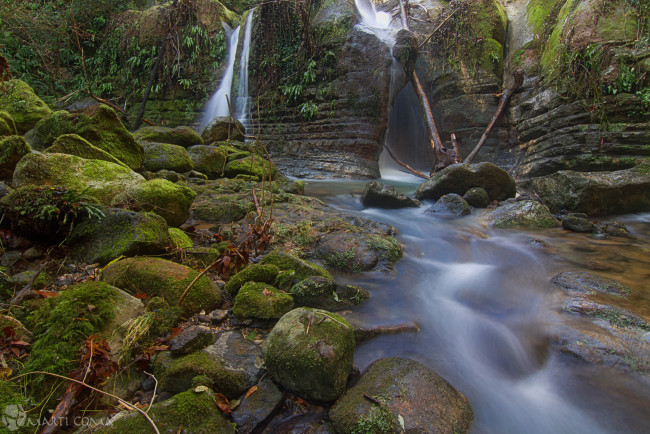 Обои картинки фото природа, реки, озера, вода, поток, камни, мох