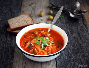 Картинка еда первые+блюда суп солянка первое блюдо