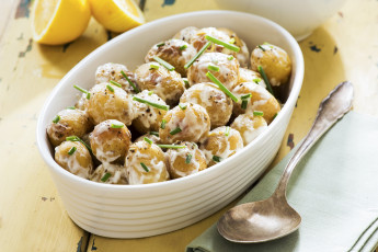 Картинка еда картофель соус картошка