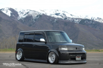 Картинка автомобили scion black xb