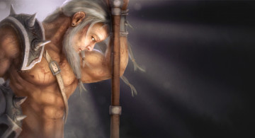 Картинка diablo+iii видео+игры +reaper+of+souls оружие reaper of souls diablo 3 варвар barbarian мужчина