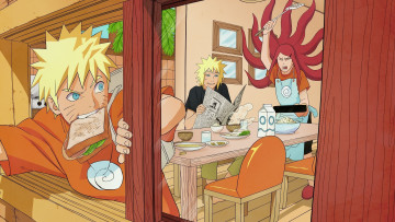 Картинка аниме naruto четвертый хокаге наруто yondaime hokage