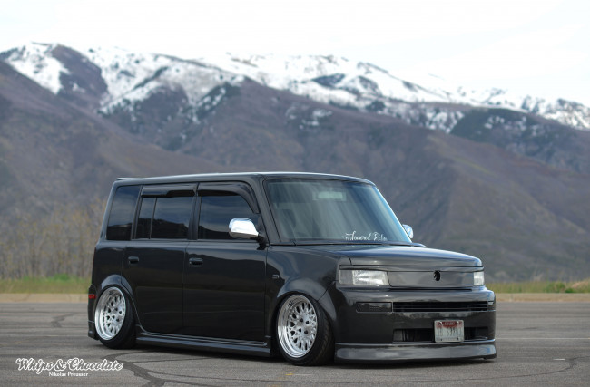 Обои картинки фото автомобили, scion, black, xb