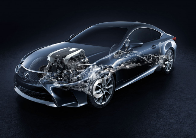 Обои картинки фото автомобили, рентген, lexus